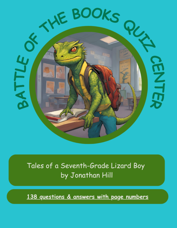 Tales of a Seventh-Grade Lizard Boy by Jonathan Hill