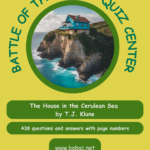 A book cover with a picture of a house on the ocean.