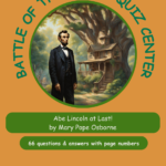 A picture of abraham lincoln with the words " battle of the sioux center ".
