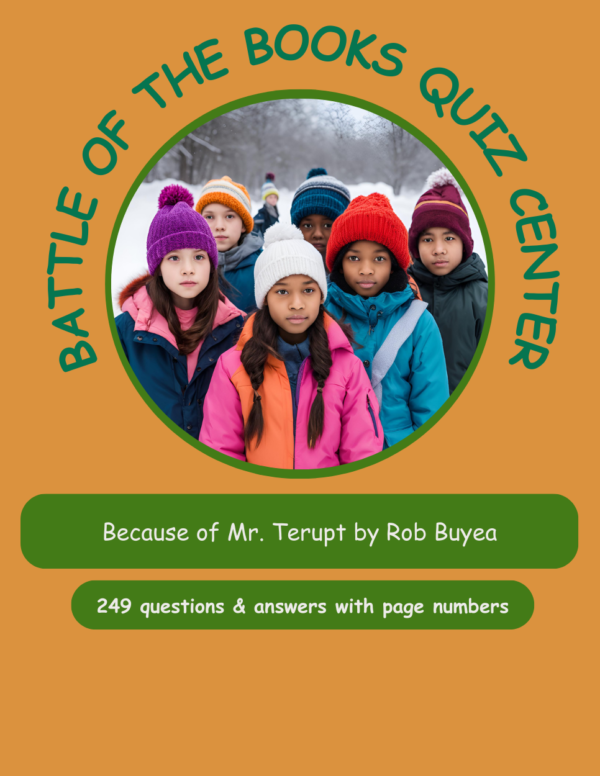 A group of children wearing hats and scarves.