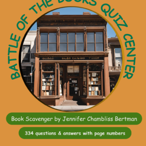 Quizlet – Book Scavenger by Jennifer Chambliss Bertman